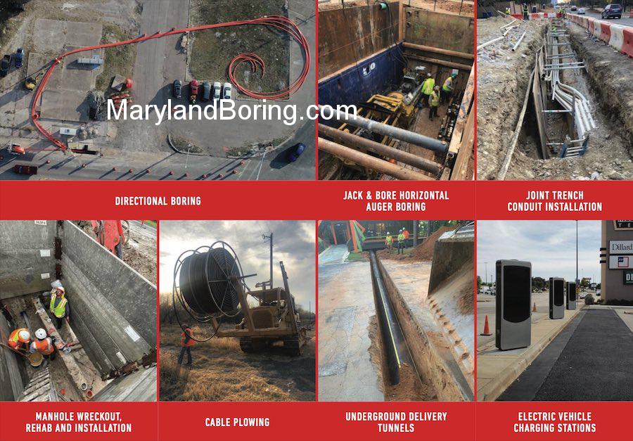 Directional Boring - Maryland Boring